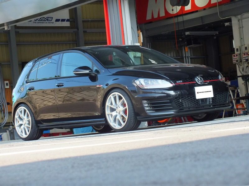isweep ゴルフ 7 mk7 GTI サスペンション 車高調 VW ゴルフⅦ GTI （AUCHH） RSR BSET☆i 車高調＆DCC