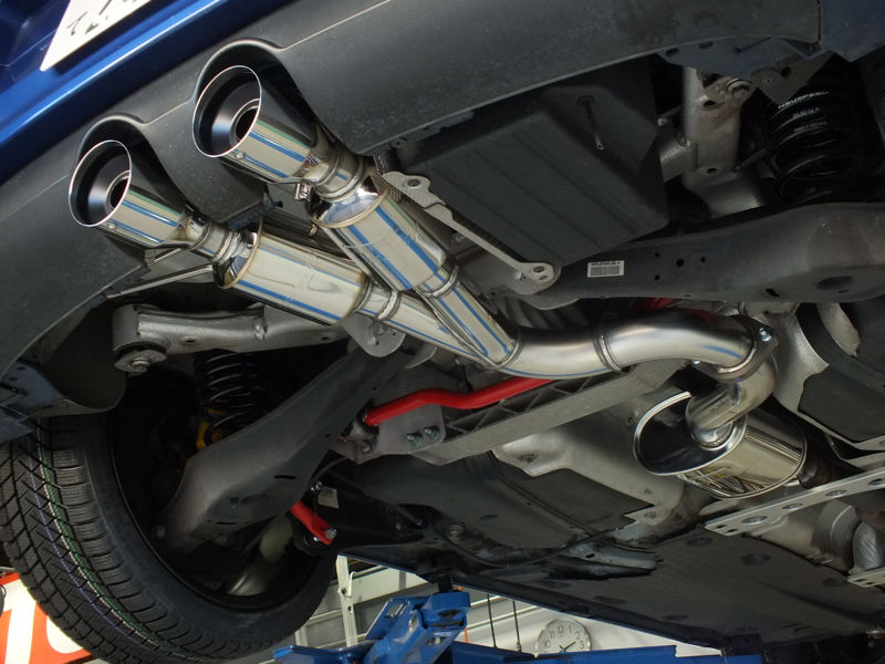 GOLF5 R32 × NEUSPEED Cat-Back Exhaust System & Power Pulley Kit