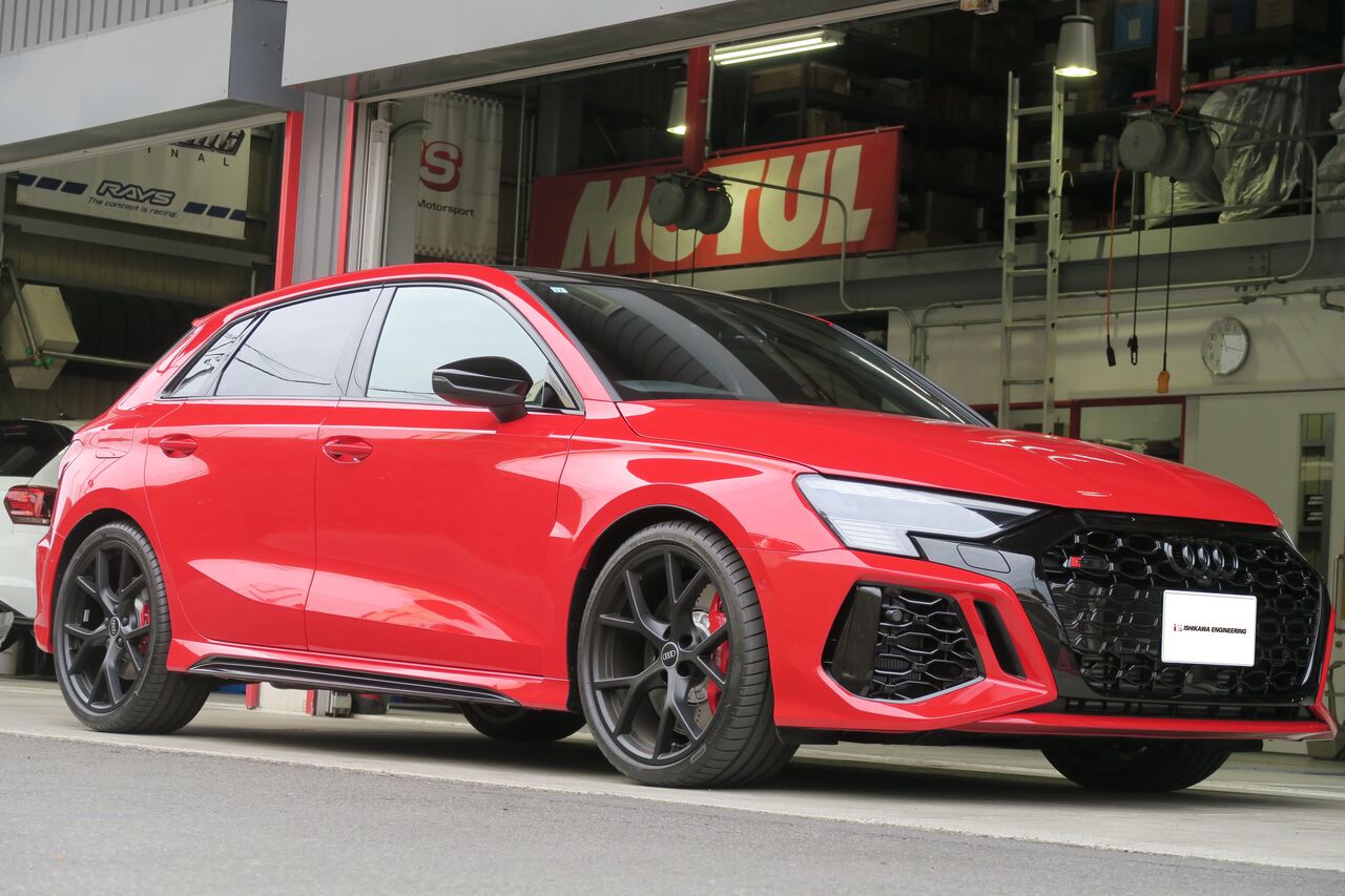 イシカワエンジニアリング スタッフブログ:AUDI RS3 (8Y) Sportback 2.5 TFSI Quattro × iSWEEP ...