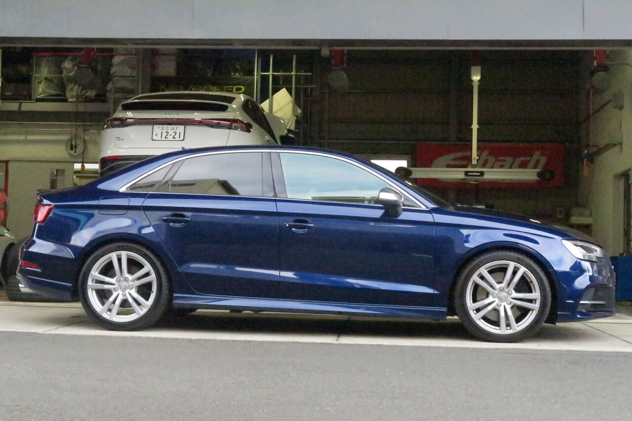 S*y様 isweep sport サスペンション アウディS3 8V AUDI S3 (8V) Sedan × iSWEEP Upgrade Spring ＆ KONI SPORT