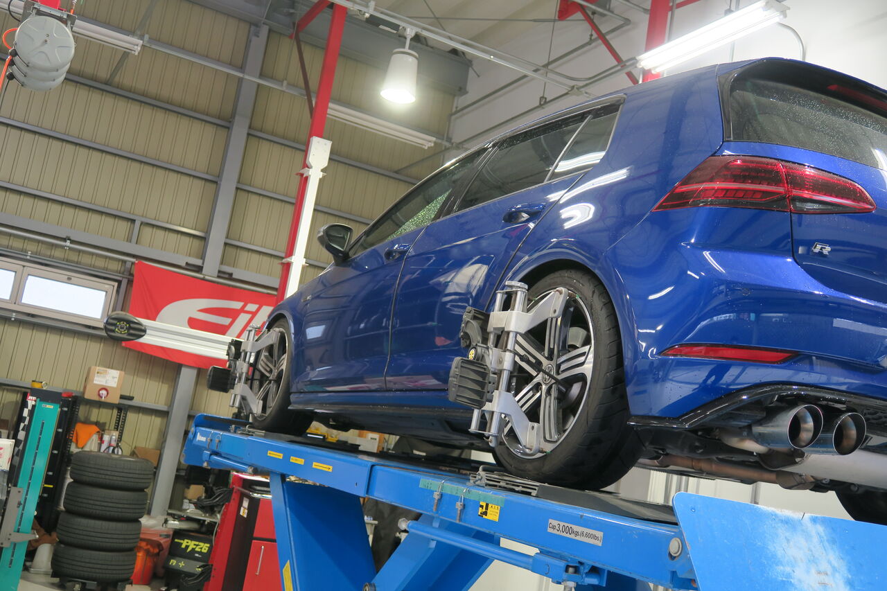 イシカワエンジニアリング スタッフブログ:VW GOLF7.5 R × NEUSPEED Sport Spring + iSWEEP ...