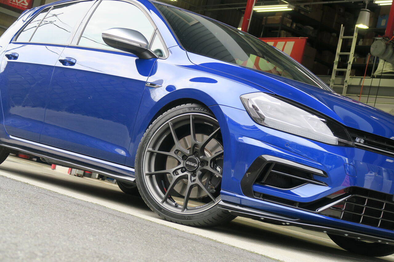 VW GOLF7.5 R × RAYS VOLK RACING G025 + MICHELIN Pilot Sport 5