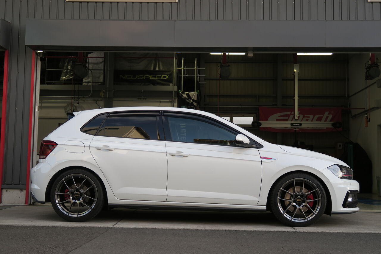 POLO (AW) GTI × iSWEEP Power Braces & Brake Pad + BBS