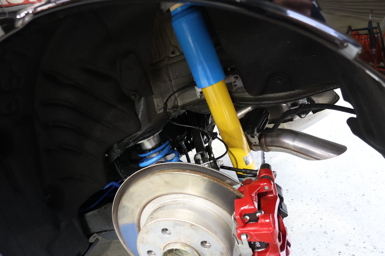 MINI F66 JCW × iSWEEP Brake Pad IS1500 & BILSTEIN B14 : イシカワ
