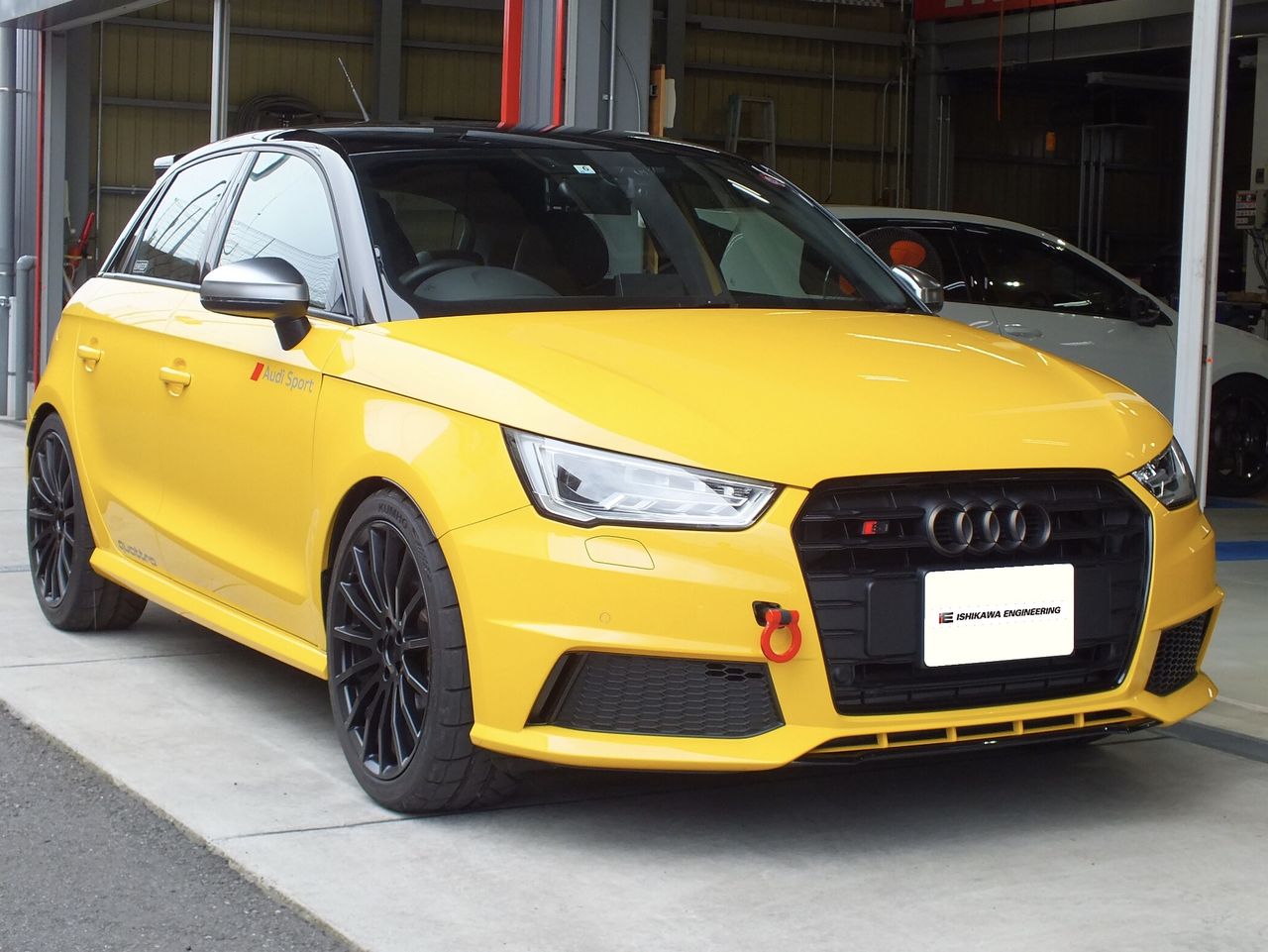 新品◆アウディS1用 iSWEEP製 IS3000 リアブレーキパッド AUDI S1 × iSWEEP Brake Pad IS3000 and RS3導風板 : イシカワ