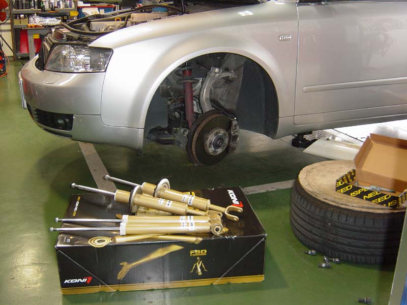 B6 1 8t Quattro Avant S Line Koni Fsd ｂｙ アズマ イシカワエンジニアリング スタッフブログ