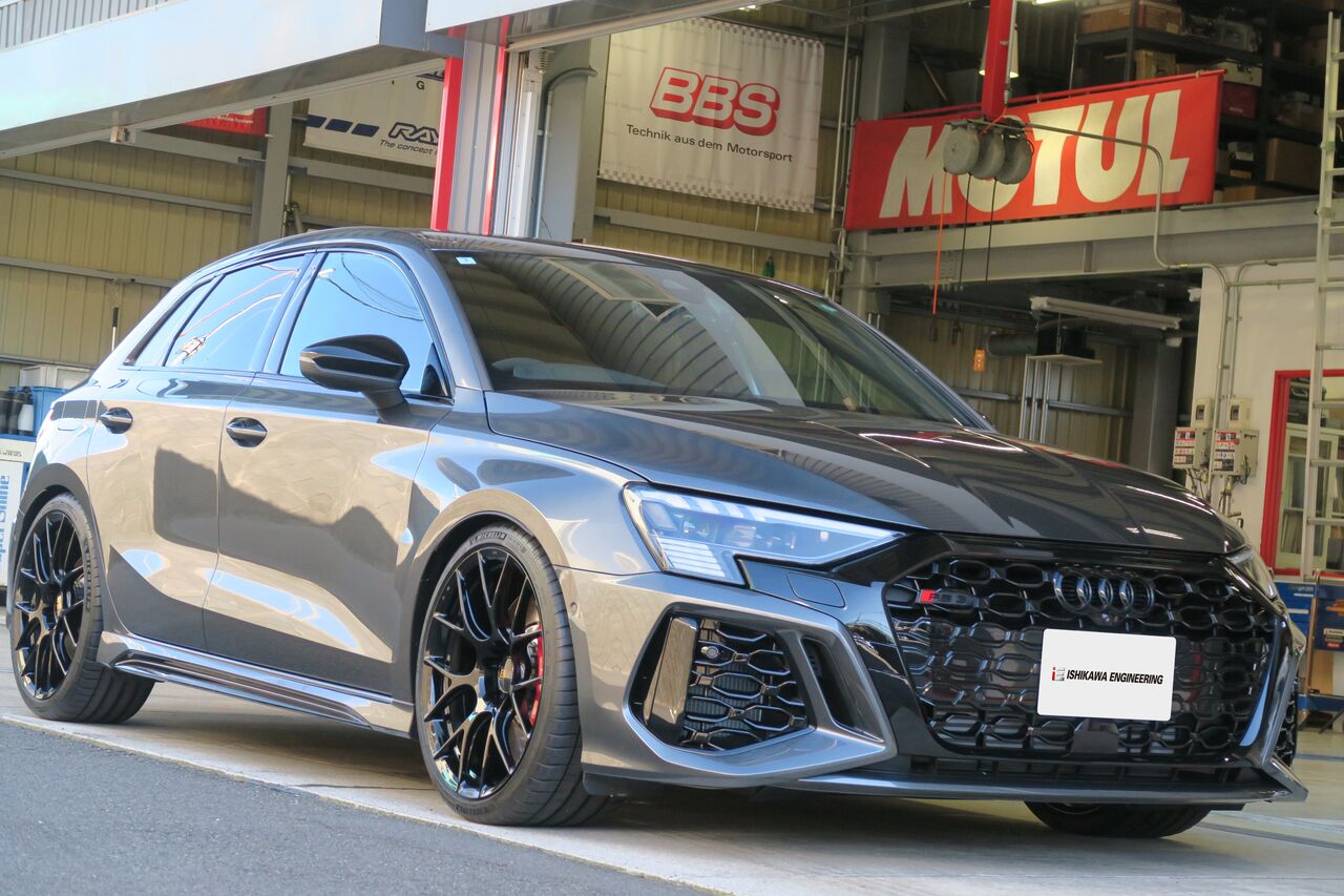 AUDI RS3 (8Y) Sportback × BBS RE-V7 + MICHELIN PS4S