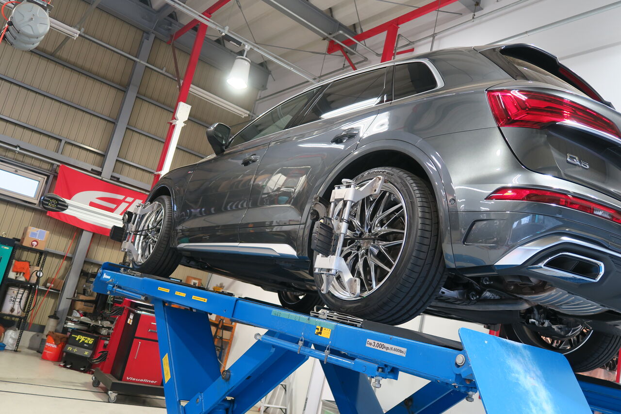 AUDI Q5 (FY) 40TDI × iSWEEP Upgrade Spring : イシカワ AUDI Q5 (FY) 40TDI × iSWEEP Upgrade Spring : イシカワ