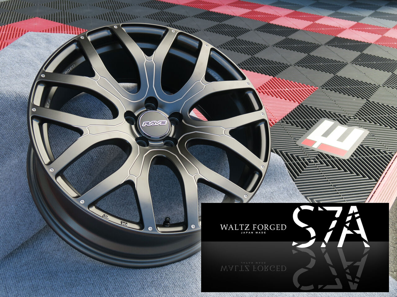 新作！RAYS WALTZFORGED ”S5-RR” ＆ ”S7A” : イシカワエンジニアリング