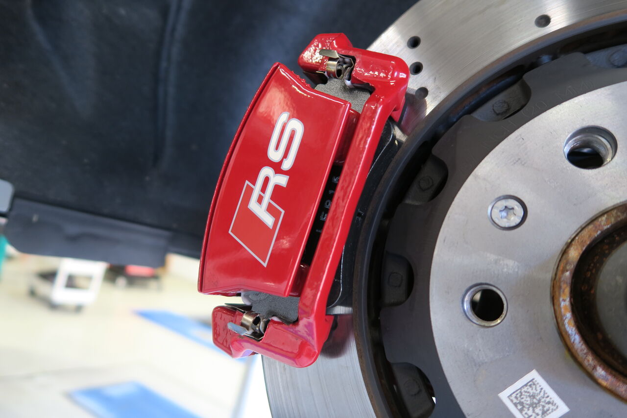 Audi rs5 brake pads clearance