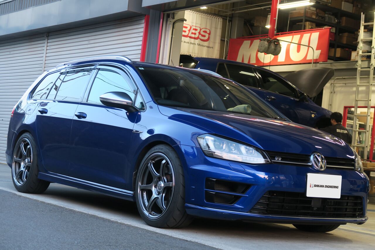 iSWEEP アップグレードスプリング　VWゴルフ7R / AUDI S3 VW GOLF7 Variant R × iSWEEP Upgrade Spring : イシカワ