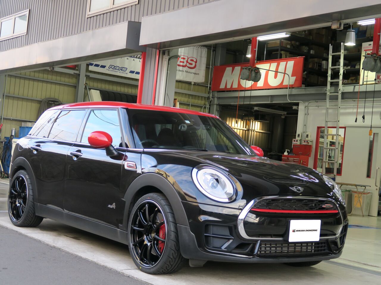 イシカワエンジニアリング スタッフブログ:MINI F54 JCW ALL4 × ADVAN RZⅡ19x8.0 +42 Racing ...