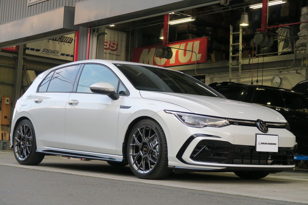 VW GOLF8 2.0 TDI R-Line × Eibach Pro-Kit : イシカワ VW GOLF8 2.0 TDI R-Line × Eibach Pro-Kit : イシカワ