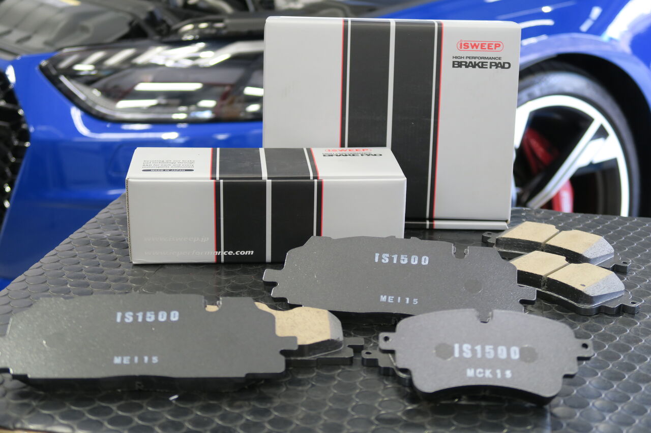 新品◆アウディS1用 iSWEEP製 IS3000 リアブレーキパッド iSWEEP IS1500 リア用 ブレーキパッド アウディ TT(8J) TT RS