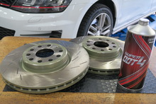 イシカワエンジニアリング スタッフブログ:VW GOLF7 GTI × iSWEEP BRAKE ROTOR+iSWEEP BRAKE FLUID