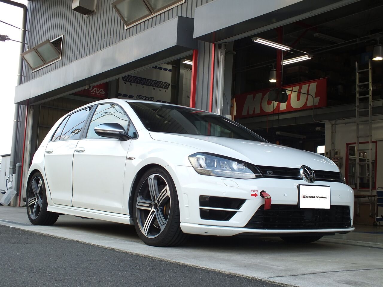 iSWEEP アップグレードスプリング　VWゴルフ7R / AUDI S3 VW GOLF7 Variant R × iSWEEP Upgrade Spring : イシカワ