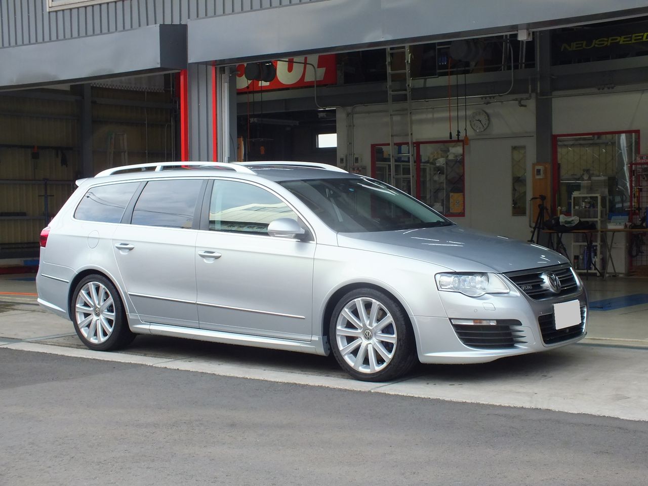 PASSAT R36 × iSWEEP Sport Exhaust Manifold & NEUSPEED JSP-Chip