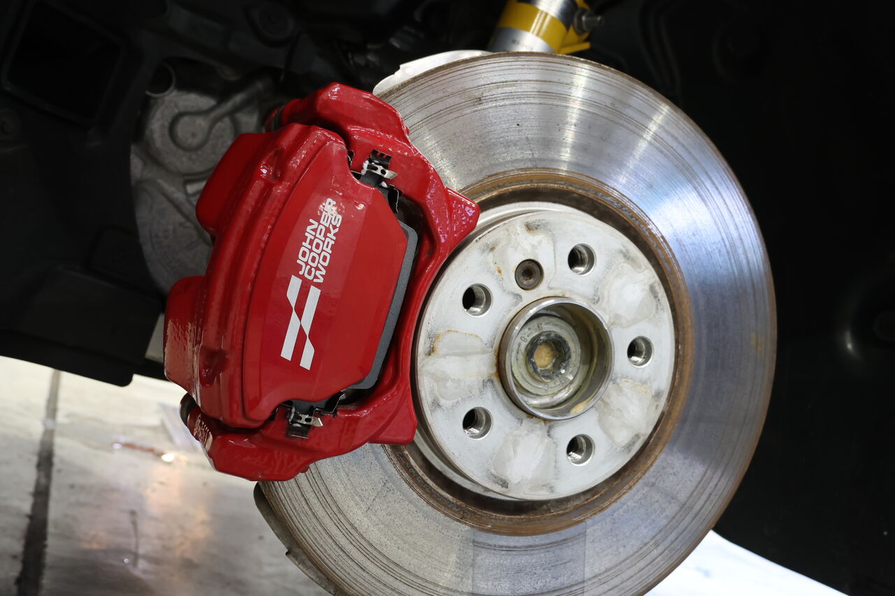 MINI F66 JCW × iSWEEP Brake Pad IS1500 & BILSTEIN B14 : イシカワ