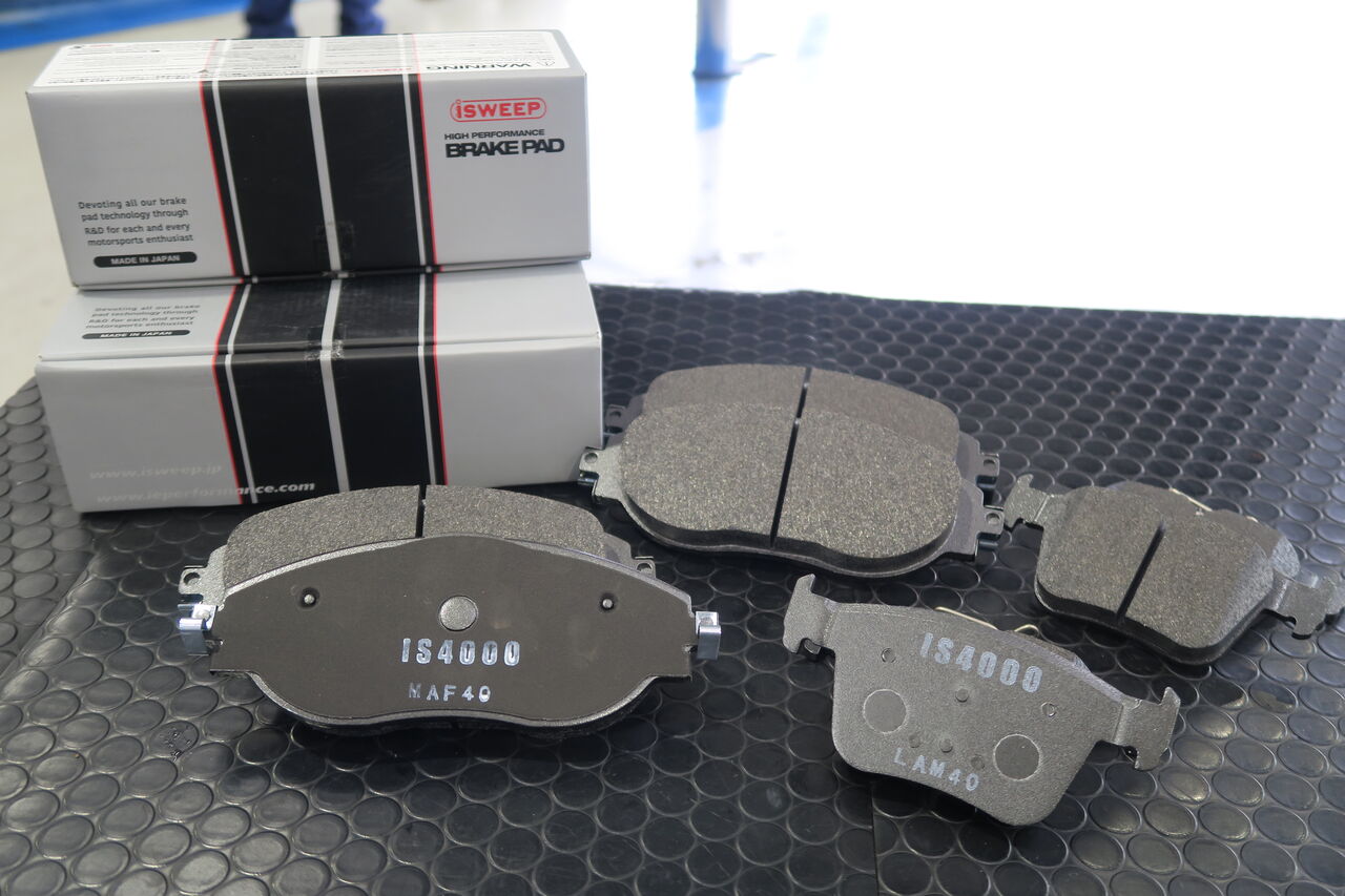 イシカワエンジニアリング スタッフブログ:VW GOLF7 R × iSWEEP Brake Pad IS4000 & RBF + MOTUL ...