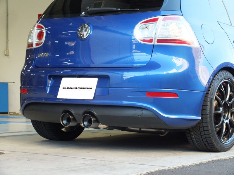 ゴルフ5 GTI NEUSPEED マフラー VW GOLF5 GTI × NEUSPEED Cat-Back Exhaust System : イシカワ