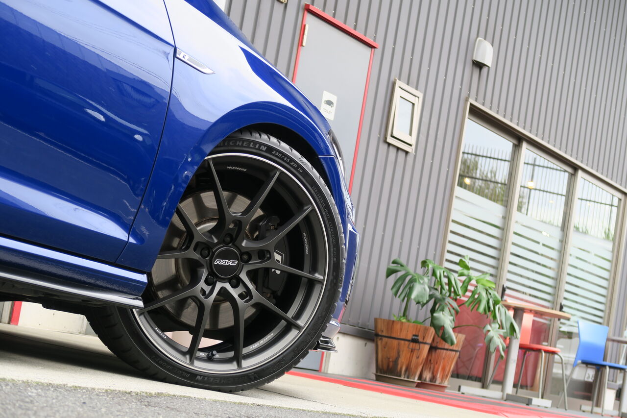 VW GOLF7.5 R × RAYS VOLK RACING G025 + MICHELIN Pilot Sport 5