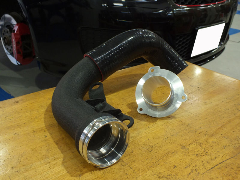 GOLF5 GTI PIRELLI × NEUSPEED Hi-Flo Discharge Pipe Conversion