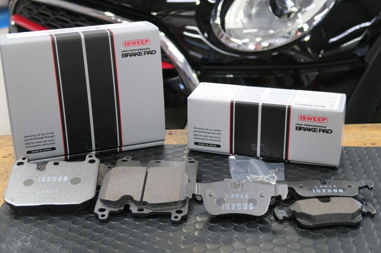 MINI F54 JCW × BILSTEIN B14＋iSWEEP BRAKE PAD IS2500 : イシカワ