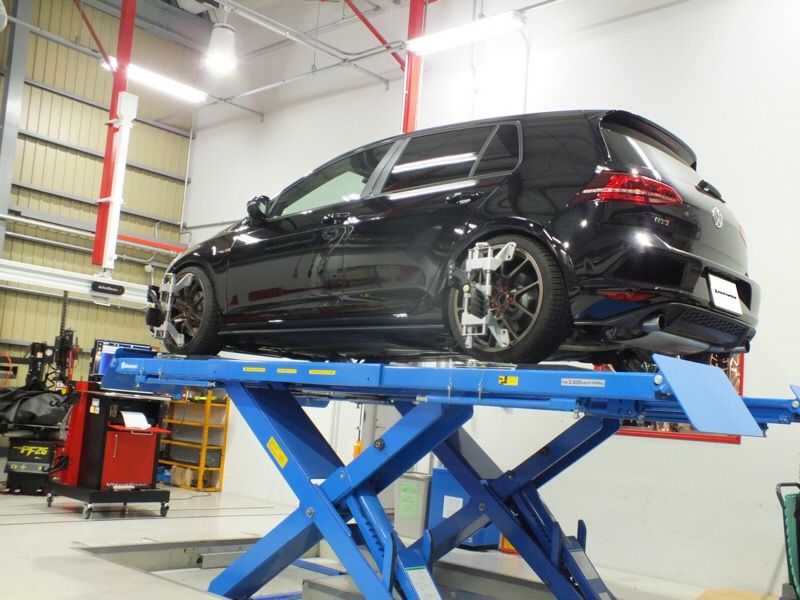 GOLF7 GTI × NEUSPEED Sport Spring Kit & ホイールスペーサー