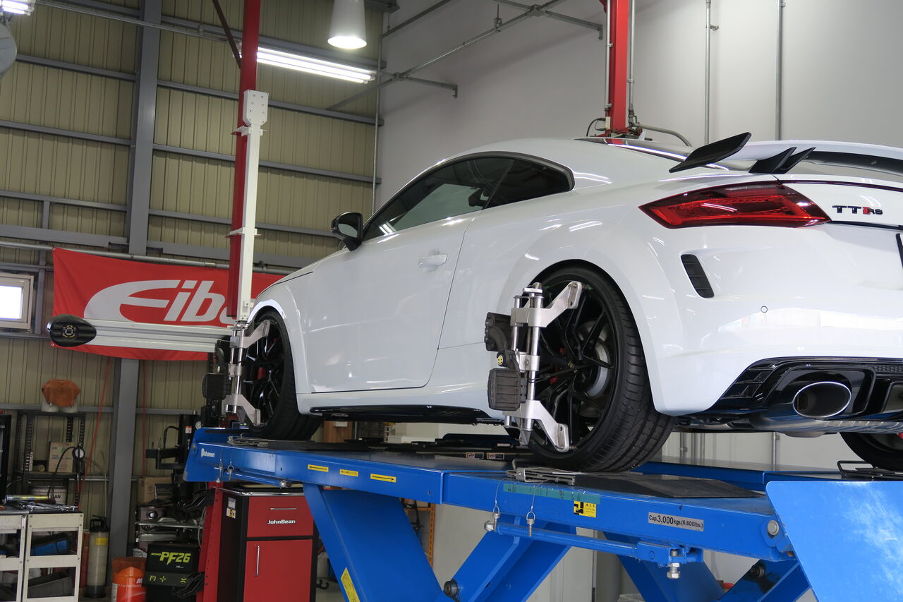 AUDI TT (8S) TT RS × iSWEEP Suspension System SPORT 仕様変更