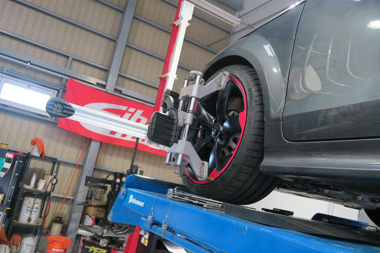 Audi TTRS(FV) isweep サスペンションCOMPETITION PRODUCTS | iSWEEP by ISHIKAWA ENGINEERING