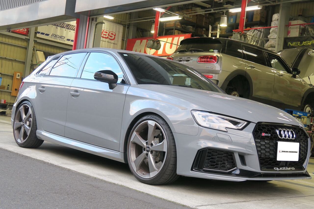 アウディ RS3 8V 純正ミッドパイプ 左右セット 車検対策 AUDI アウディ