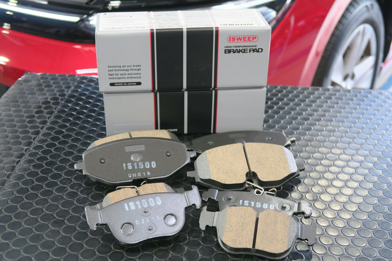 VW GOLF8.5 1.5eTSI Active × iSWEEP Brake Pad IS1500 : イシカワ