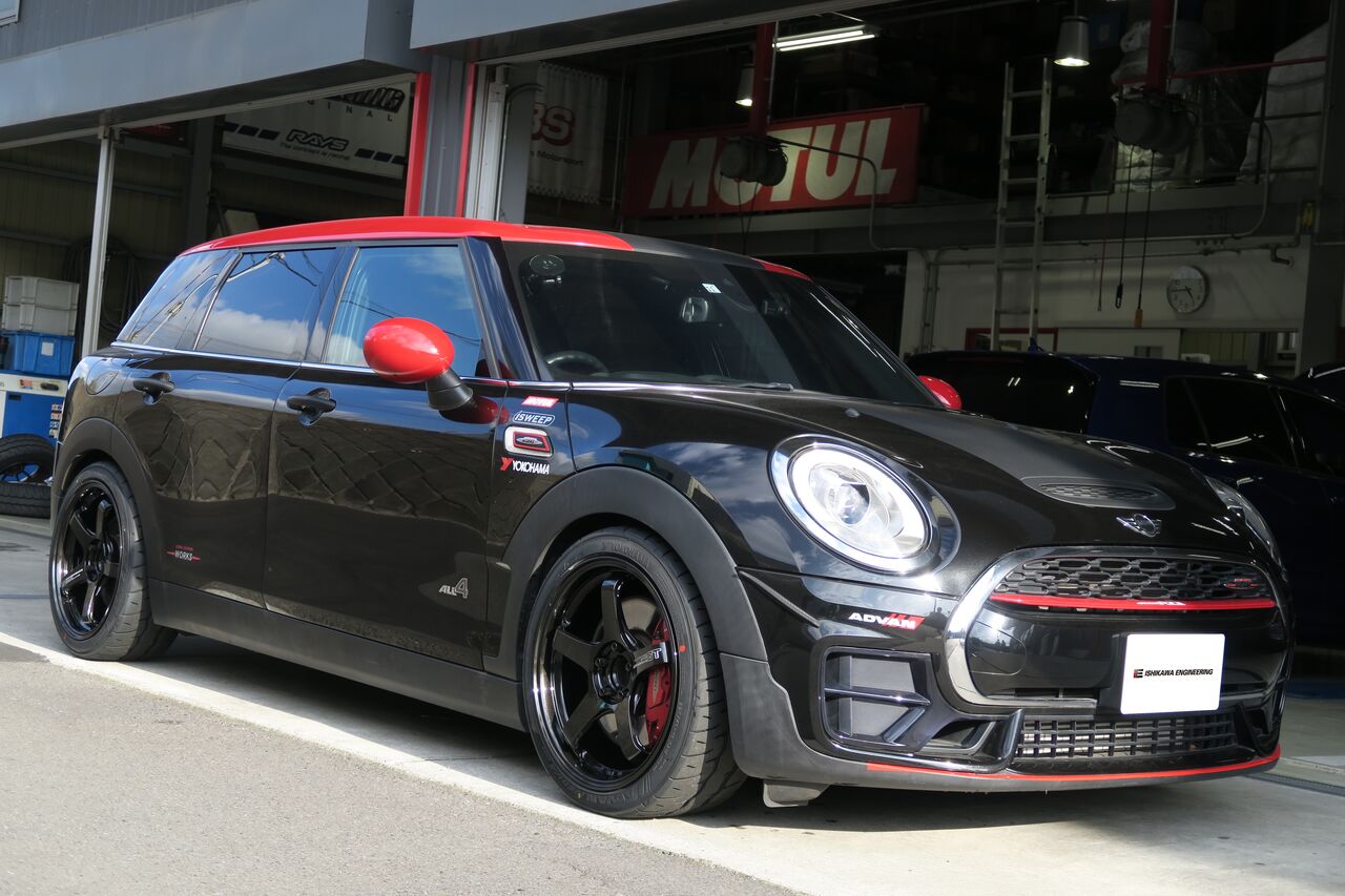 艶あり黒◆MINI クラブマンF54 JCW TASホイール18インチ4本セット 艶あり黒◇MINI クラブマンF54 JCW TASホイール18インチ4本セット