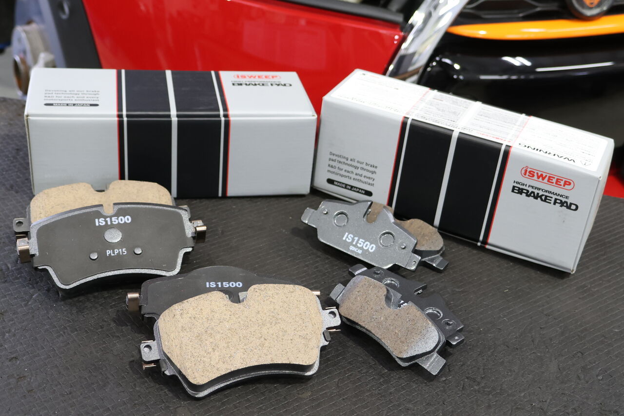 MINI F57 Cooper S × iSWEEP Brake Pad IS1500 : イシカワ