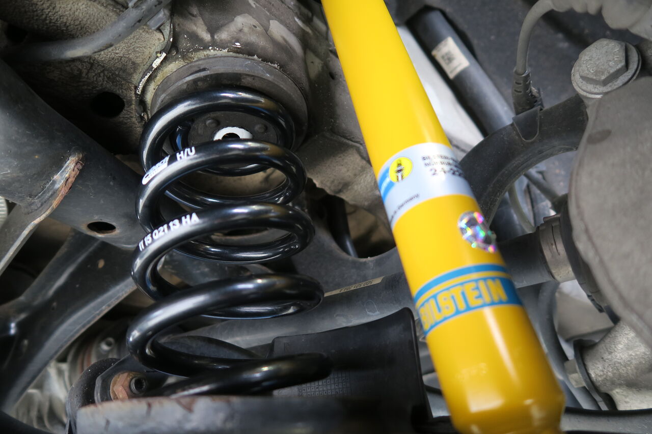 ロータスエリーゼS3用 BILSTEINサスペンションと Eibachスプリング NITRON RACING SHOCKS