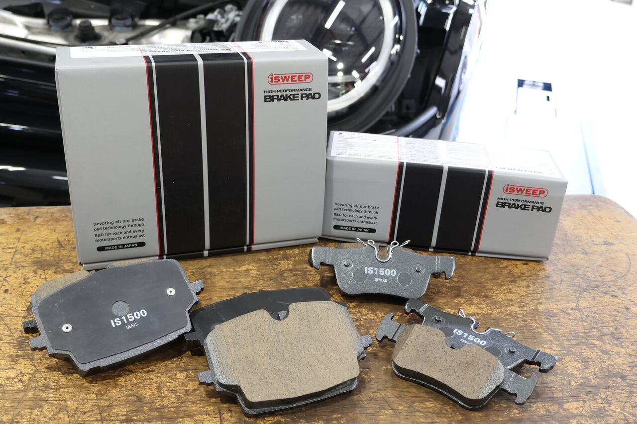 MINI F66 JCW × iSWEEP Brake Pad IS1500 : イシカワエンジニアリング
