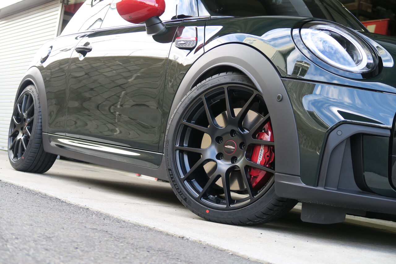 イシカワエンジニアリング スタッフブログ:MINI F56 JCW + NM RSe12 & MICHELIN PS4
