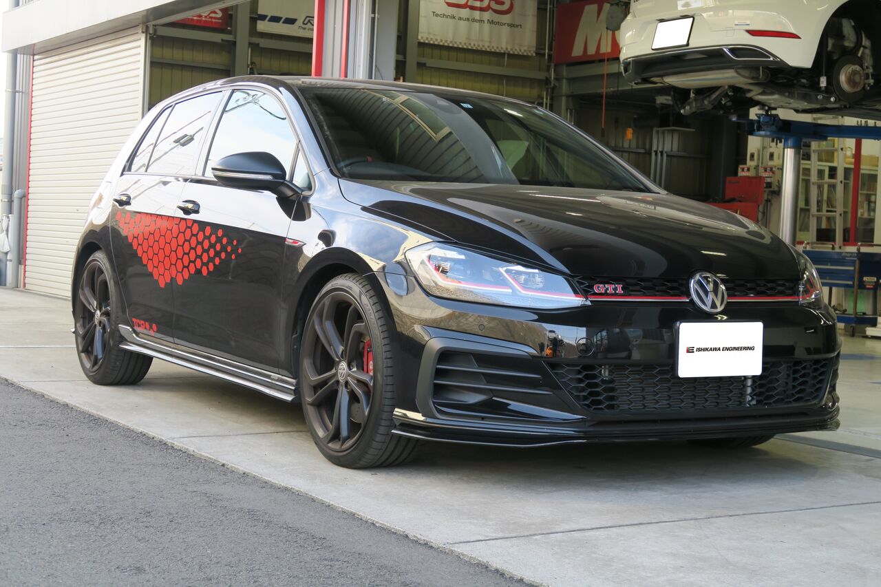 VW GOLF7.5 GTI TCR × iSWEEP Center Floor Power Brace＋Others