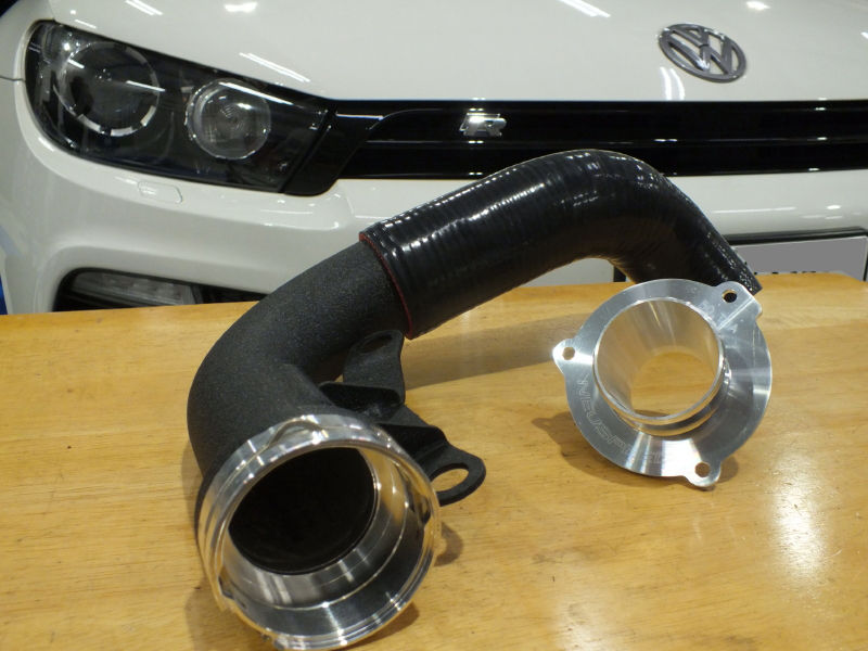 Scirocco R × NEUSPEED 2.0T Hi-Flo Turbo Dischage Conversion Kit