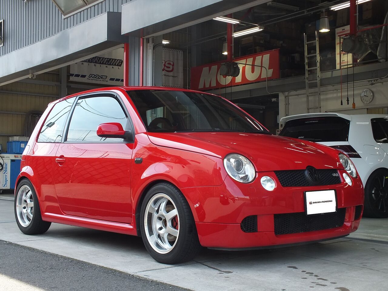 ルポ LUPO GTI スロットルバルブユニット 2004年モデル ルポGTI スロットルボディ清掃〜基本調整実施