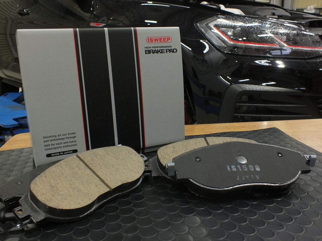 イシカワエンジニアリング スタッフブログ:VW GOLF7.5 GTI Paformance × iSWEEP Brake Pad IS1500