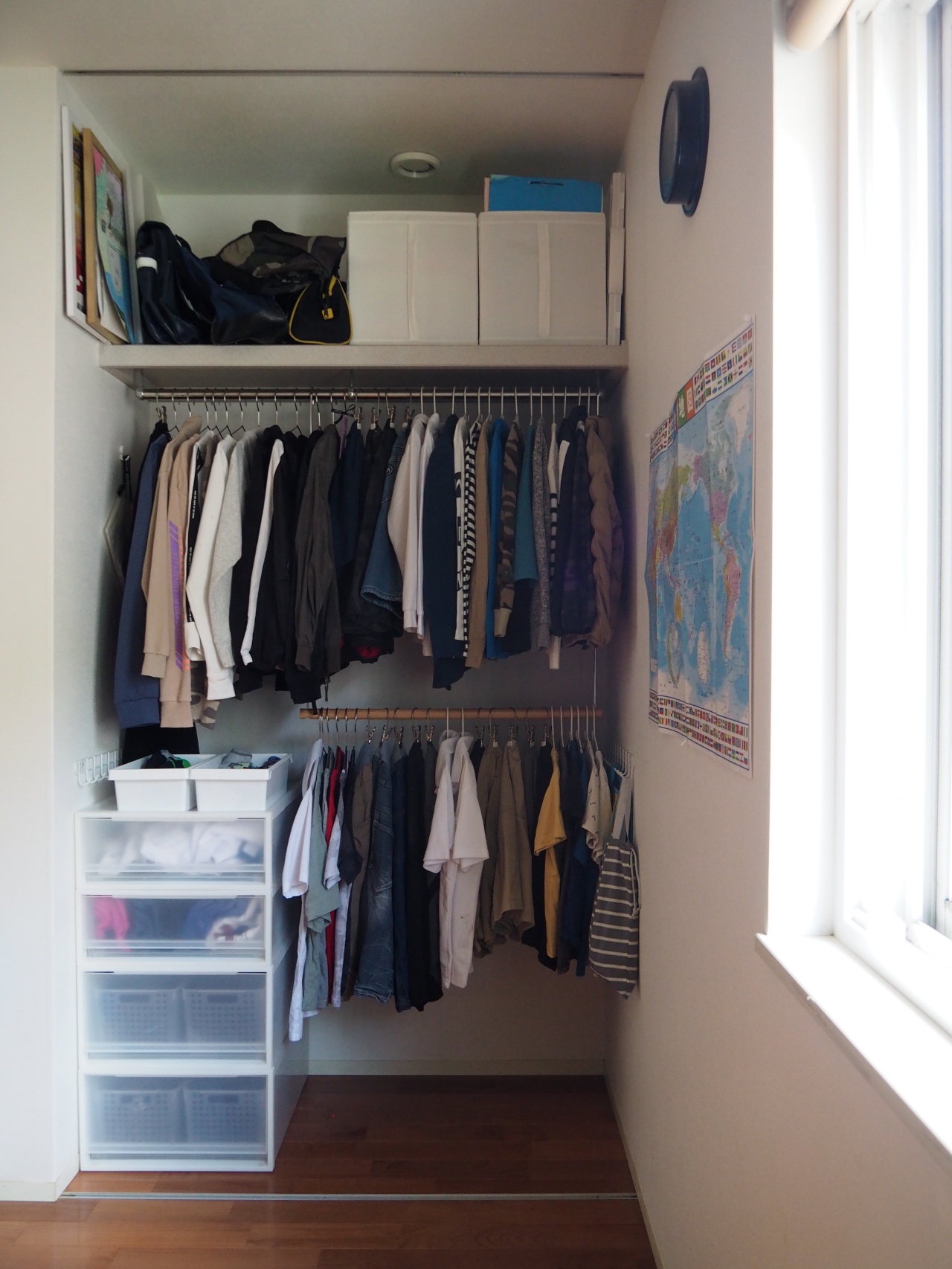 整理収納 男子部屋クローゼットのマイナーチェンジ Iebiyori 鹿児島 整理収納アドバイザー Powered By ライブドアブログ