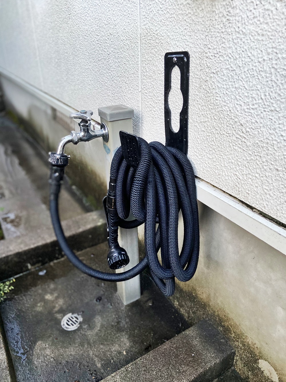 屋外でも実感した掛ける収納のよさと伸びるホース使用レポ Iebiyori 鹿児島 整理収納アドバイザー Powered By ライブドアブログ