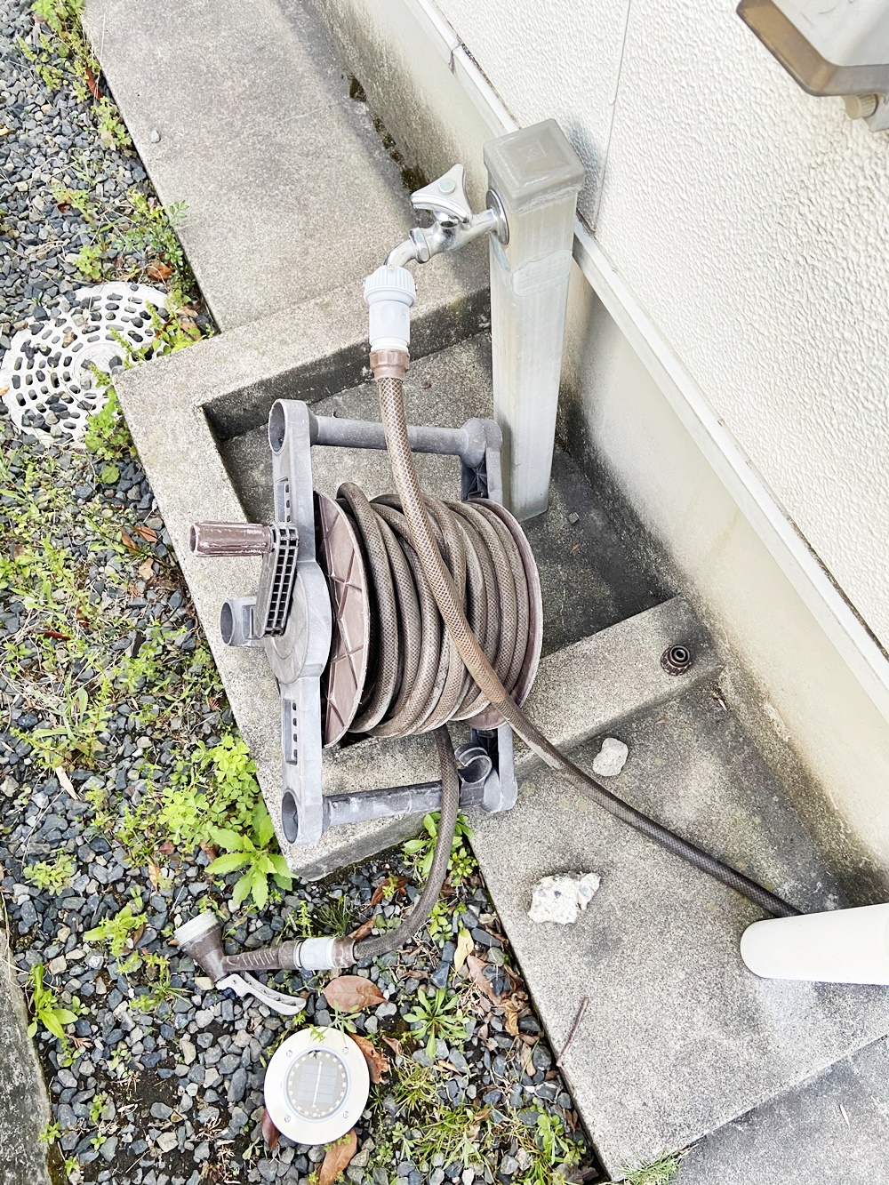 屋外でも実感した掛ける収納のよさと伸びるホース使用レポ Iebiyori 鹿児島 整理収納アドバイザー Powered By ライブドアブログ