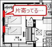 1階寝室間取り3