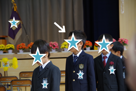 長男入学式3