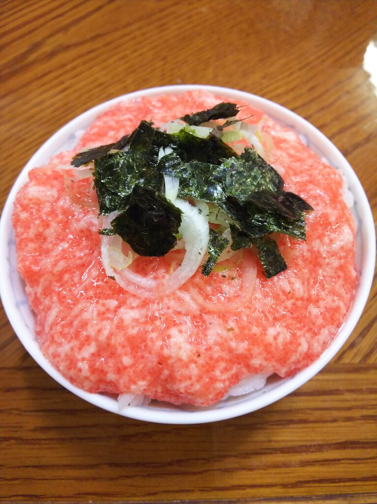 １４９ 明太とろろご飯 家飲みのお品書き