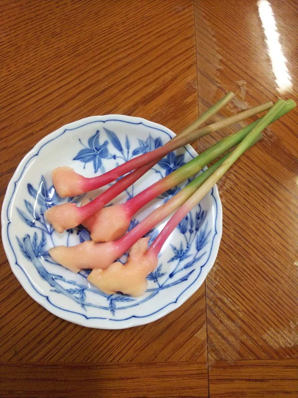 ４９７ 葉生姜 谷中生姜 の甘酢漬け 家飲みのお品書き