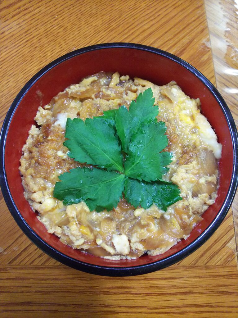 １２ カツ煮 カツ丼 家飲みのお品書き
