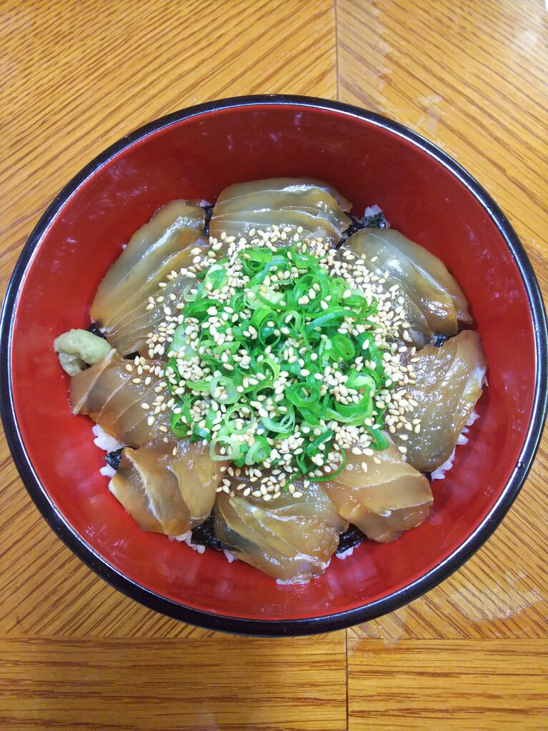３４８ スズキの漬け丼 家飲みのお品書き
